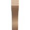 Ekena Millwork 5-inch W x 16-inch D x 22-inch H Stanfield Rough Cedar Woodgrain TimberThane Knee Brace, Primed BRCUR05X16X22STARCPR - alternate 3